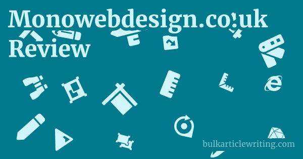 Monowebdesign.co.uk Review 1 by