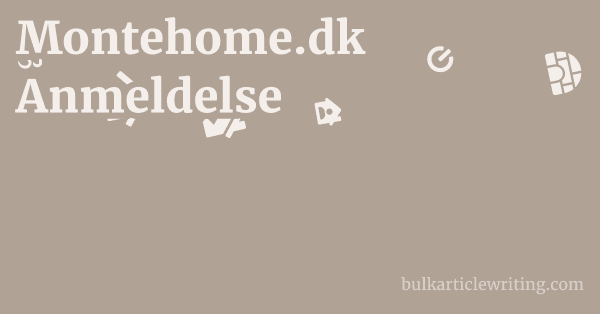 Montehome.dk Anmeldelse 1 by Partners