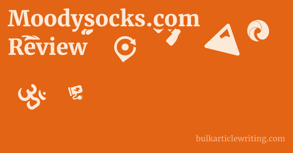 Moodysocks.com Review 1 by