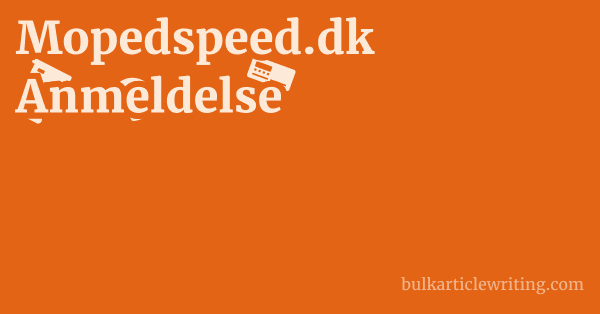 Mopedspeed.dk Anmeldelse 1 by Partners