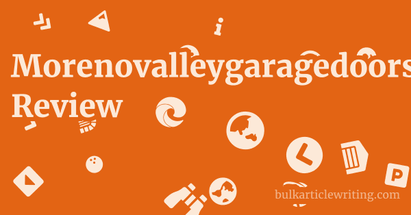 Morenovalleygaragedoors.com Review 1 by