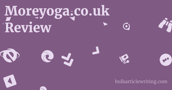 Moreyoga.co.uk Review 1 by