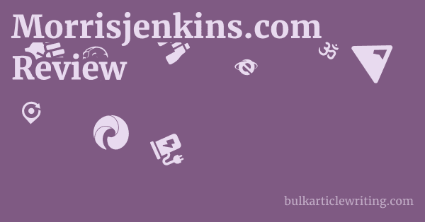 Morrisjenkins.com Review 1 by