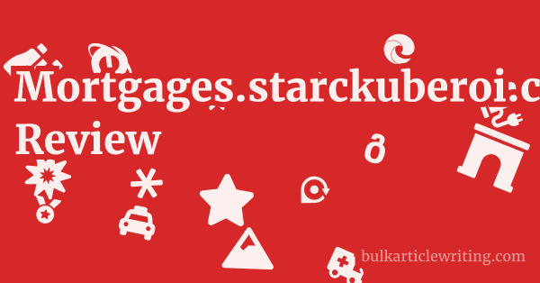 Mortgages.starckuberoi.co.uk Review 1 by Partners