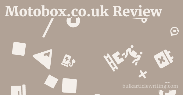 Motobox.co.uk Review 1 by