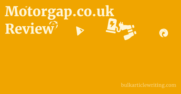 Motorgap.co.uk Review 1 by