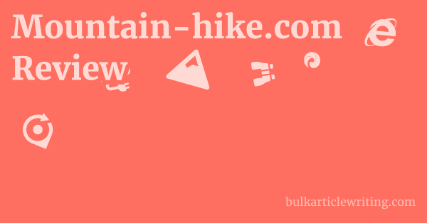 Mountain-hike.com Review 1 by