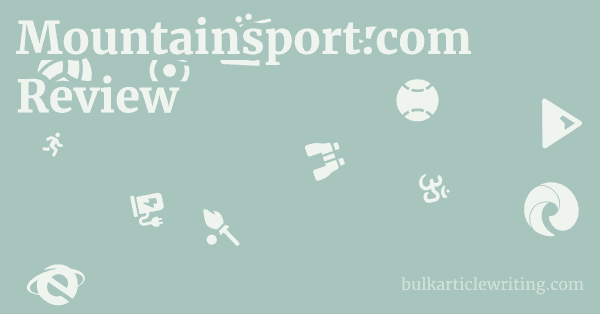Mountainsport.com Review 1 by