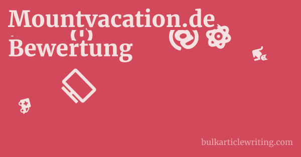 Mountvacation.de Bewertung 1 by