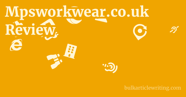 Mpsworkwear.co.uk Review 1 by