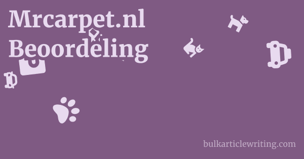Mrcarpet.nl Beoordeling 1 by