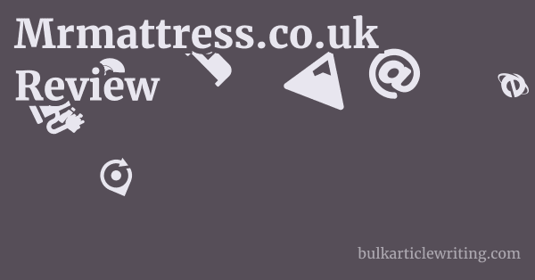 Mrmattress.co.uk Review 2 by Mrmattress.co.uk Review 1 by