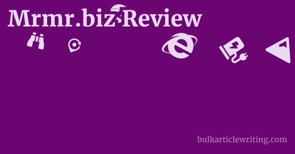 Mrmr.biz Review 1 by