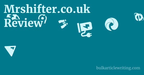 Mrshifter.co.uk Review 1 by