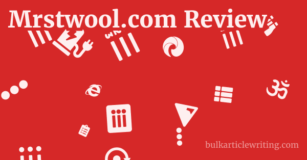 Mrstwool.com Review 1 by