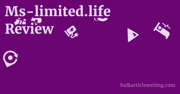 Ms-limited.life Review 1 by