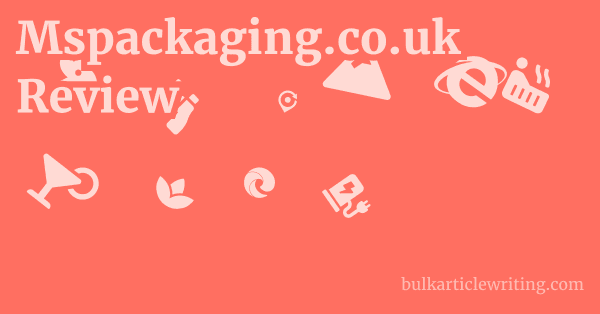 Mspackaging.co.uk Review 2 by Mspackaging.co.uk Review 1 by