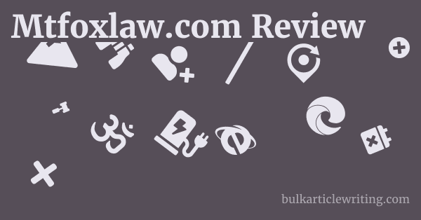 Mtfoxlaw.com Review 1 by