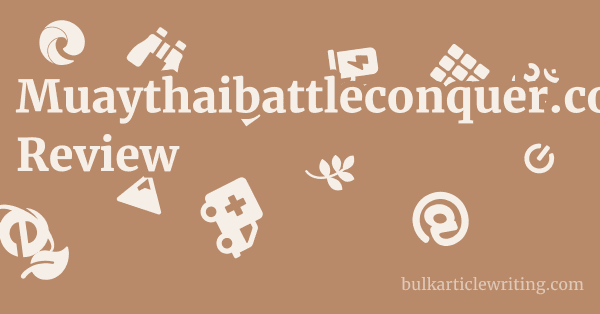 Muaythaibattleconquer.com Review 1 by