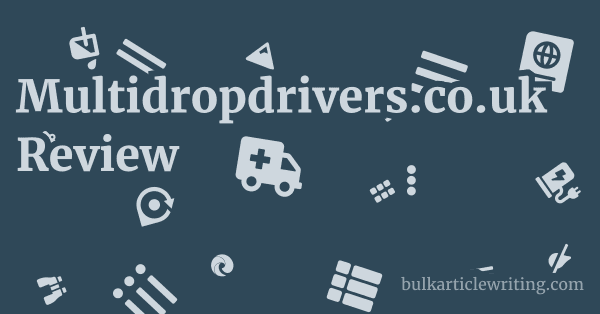 Multidropdrivers.co.uk Review 1 by