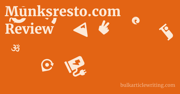 Munksresto.com Review 1 by