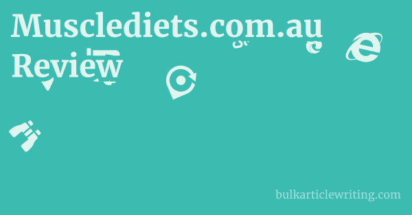 Musclediets.com.au Review 1 by