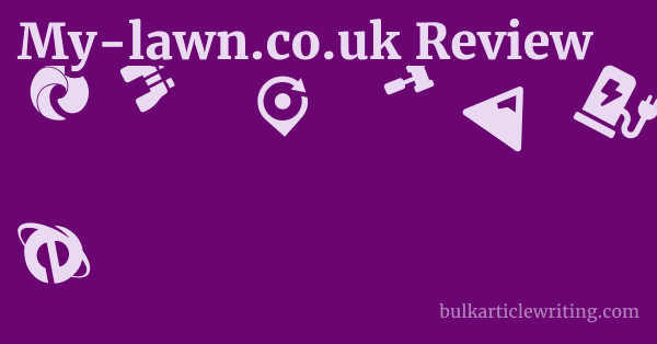 My-lawn.co.uk Review 1 by