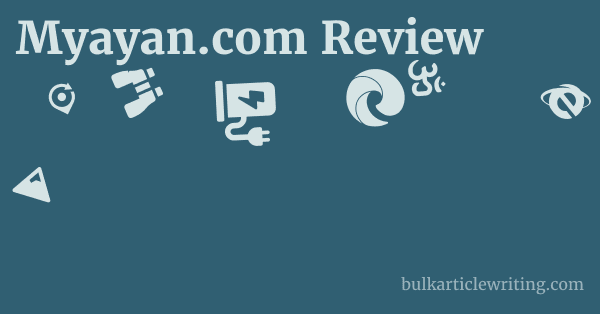 Myayan.com Review 1 by Partners
