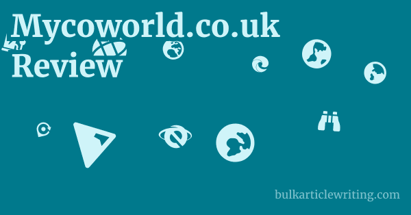 Mycoworld.co.uk Review 1 by