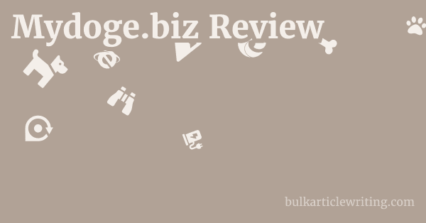 Mydoge.biz Review 1 by