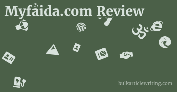 Myfaida.com Review 1 by