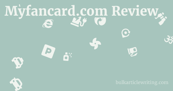 Myfancard.com Review 1 by