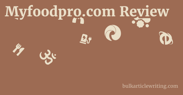 Myfoodpro.com Review 1 by Partners