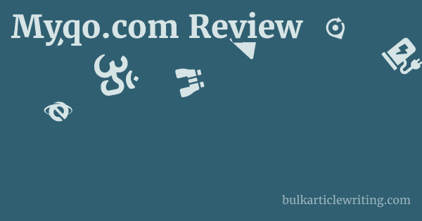 Myqo.com Review 1 by