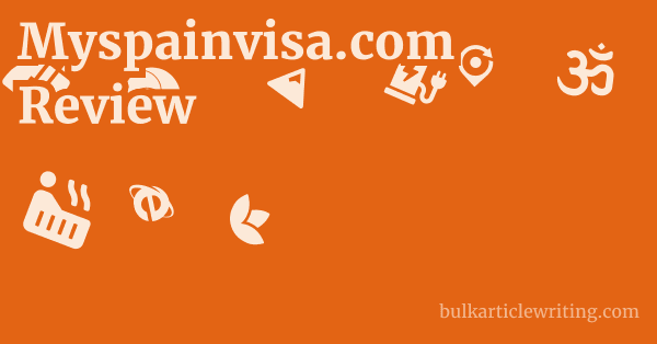 Myspainvisa.com FAQ 1 by