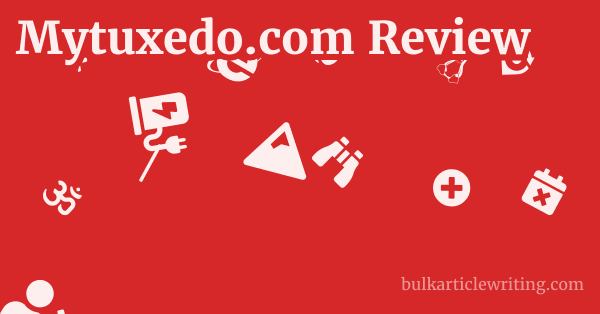 Mytuxedo.com Review 1 by Partners