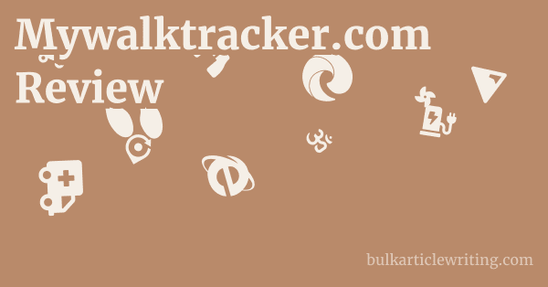 Mywalktracker.com Review 1 by