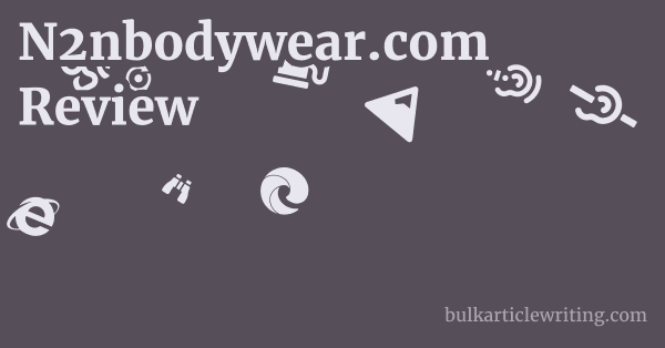 N2nbodywear.com Review 1 by