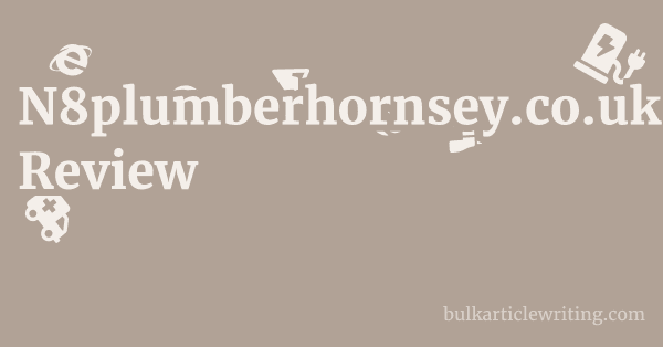 N8plumberhornsey.co.uk Review 1 by