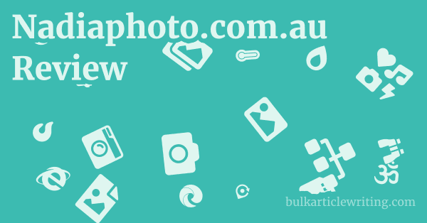 Nadiaphoto.com.au Review 1 by Partners