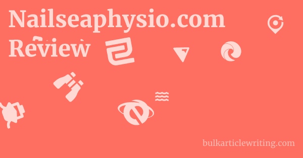 Nailseaphysio.com Review 1 by Partners