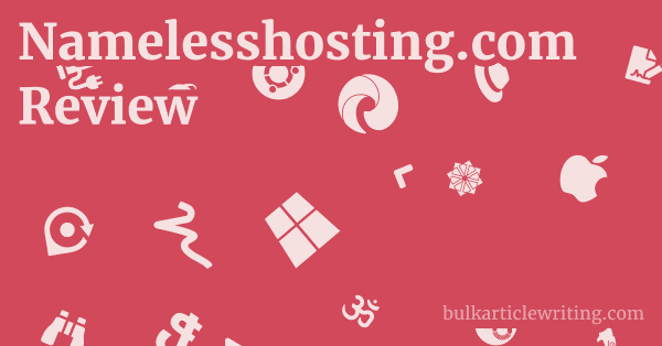 Namelesshosting.com Review 1 by