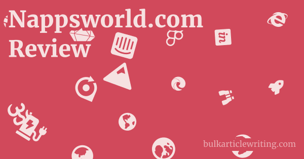 Nappsworld.com Review 1 by