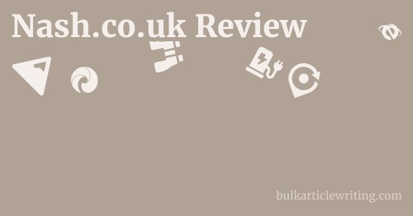 Nash.co.uk Review 1 by