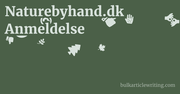 Naturebyhand.dk Anmeldelse 1 by Partners