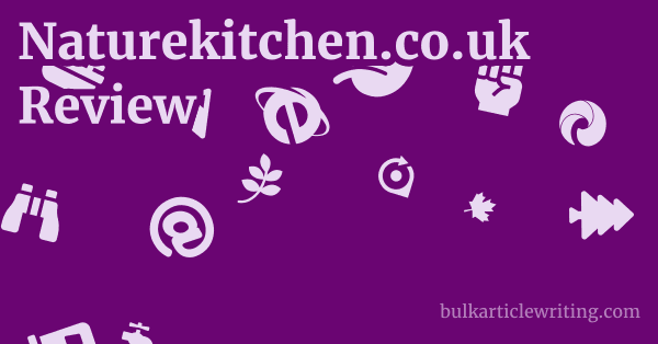 Naturekitchen.co.uk Review 1 by