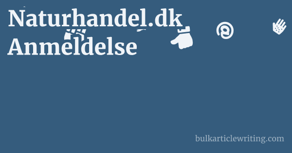 Naturhandel.dk Anmeldelse 1 by Partners