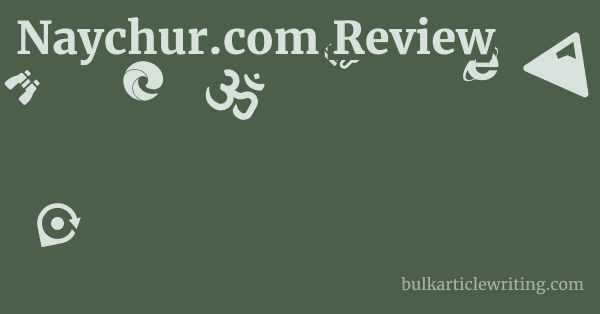 Naychur.com Review 1 by