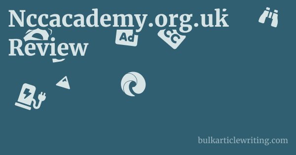Nccacademy.org.uk Review 1 by