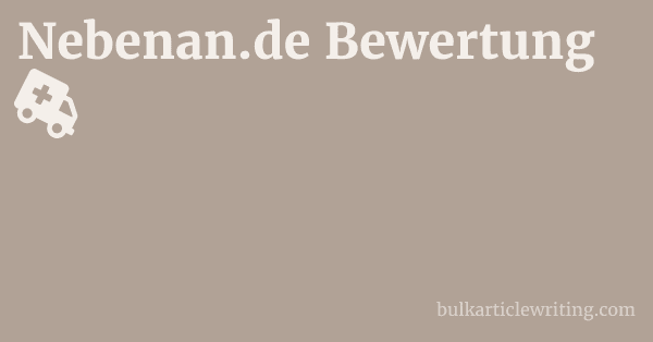 Nebenan.de Bewertung 1 by